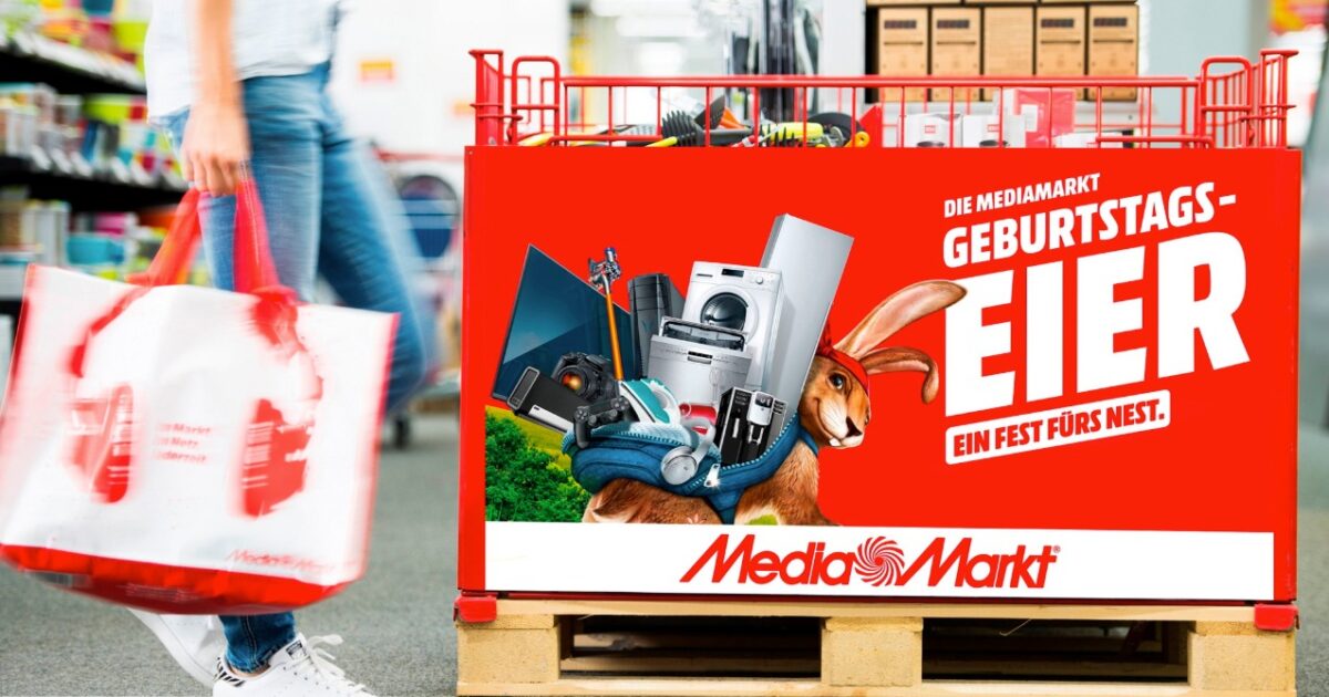 MediaMarkt Geburtstagseier