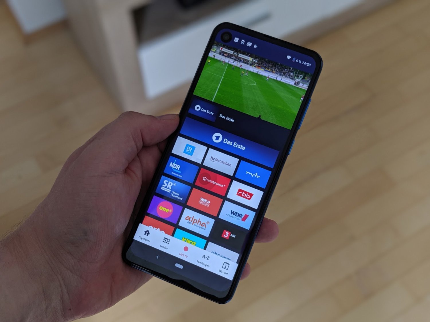 ARD Das Erste Live Mediathek App Header (1)