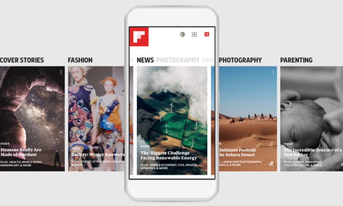 Flipboard Header