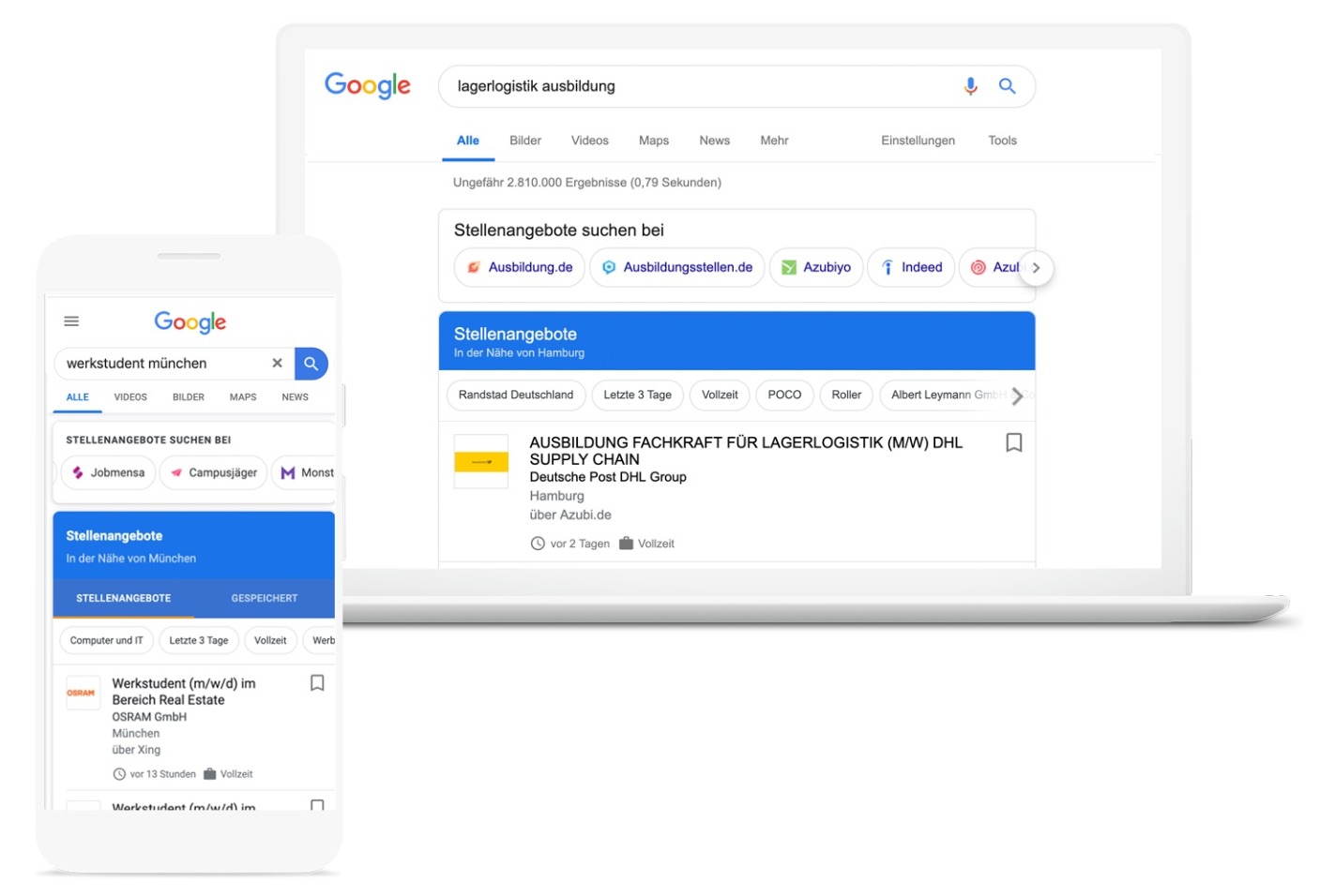 Google Jobsuche
