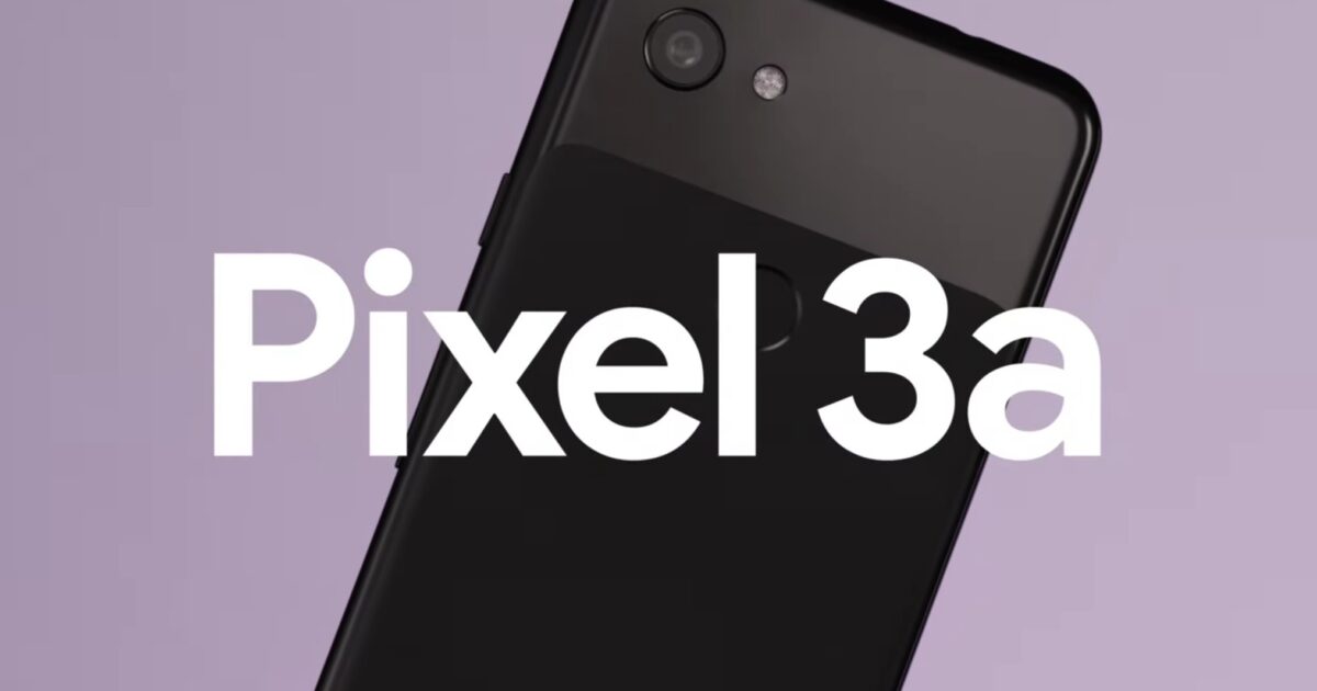 Google Pixel 3a Header