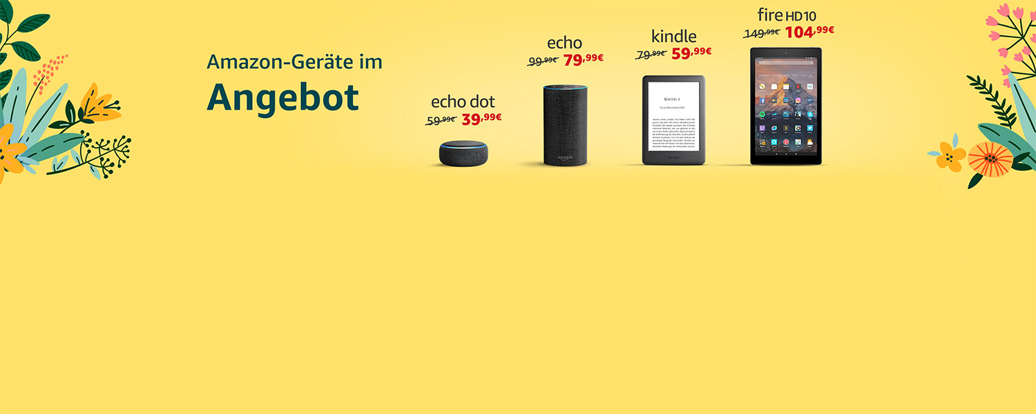 Amazon-Geräte im Angebot Juni 2019