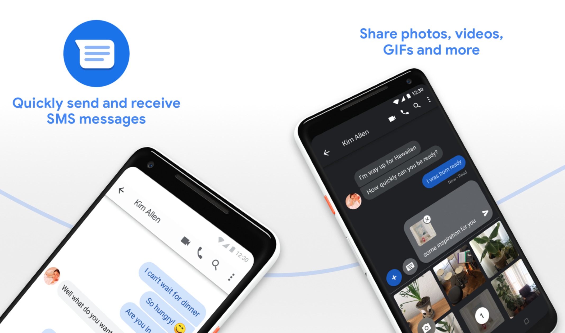 Android Messages Header