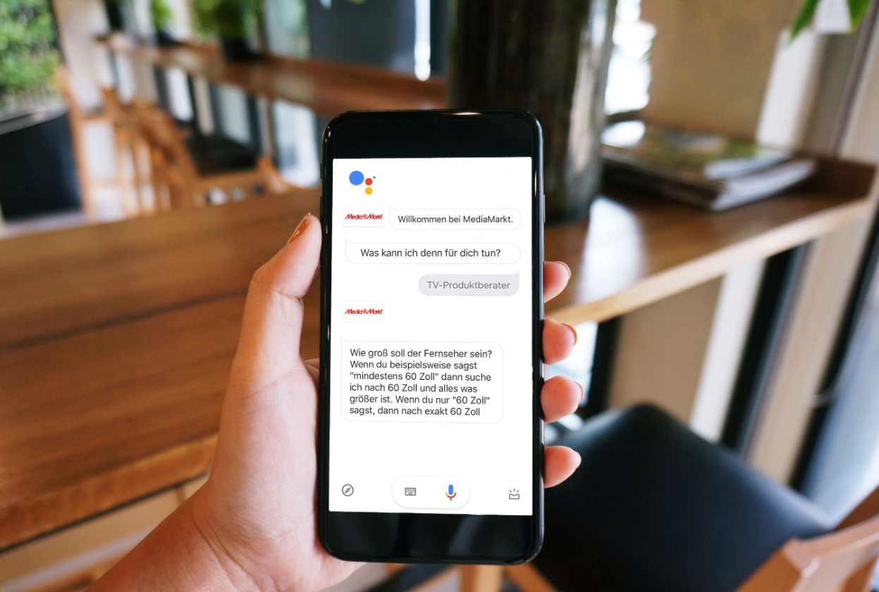 Google Assistant MediaMarkt TV Skill