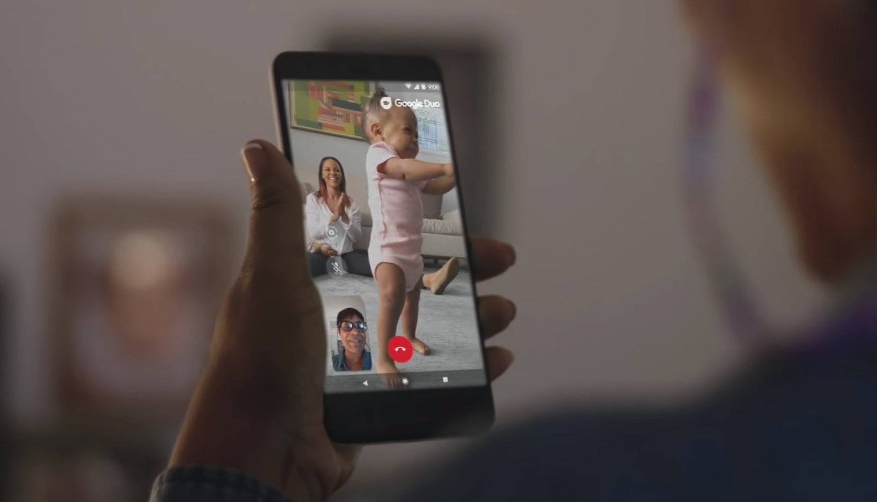 Google Duo Header