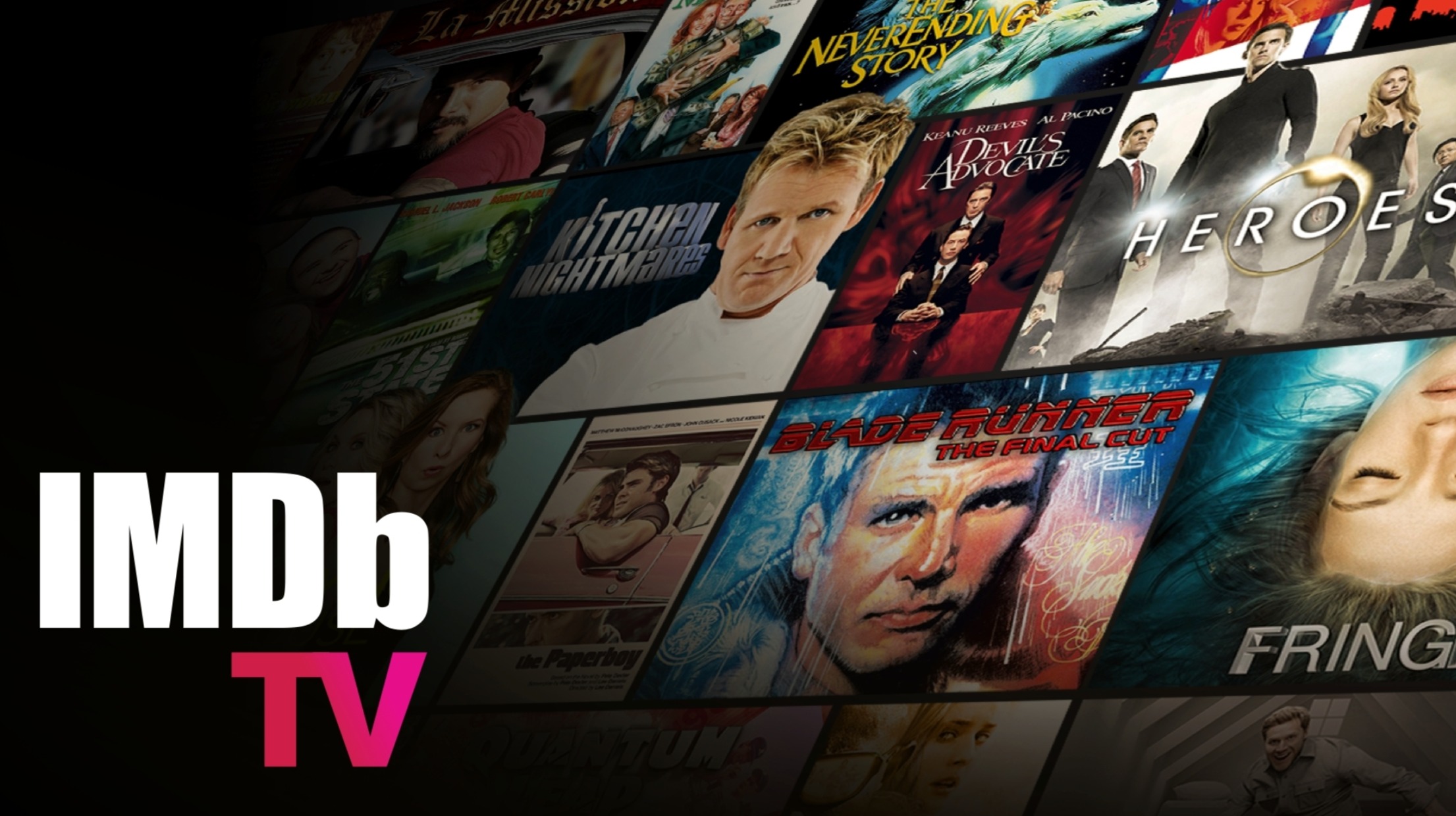 IMDb TV Header