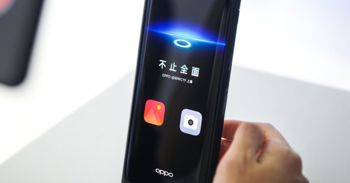 Oppo Under Screen Camera Prototyp