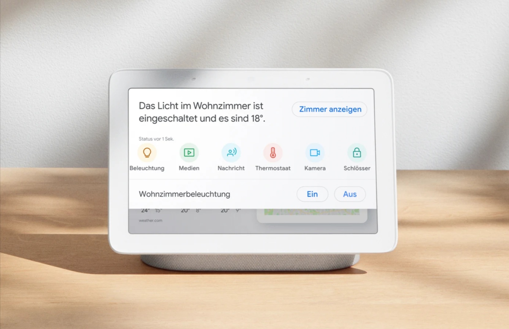 Google Nest Hub Header