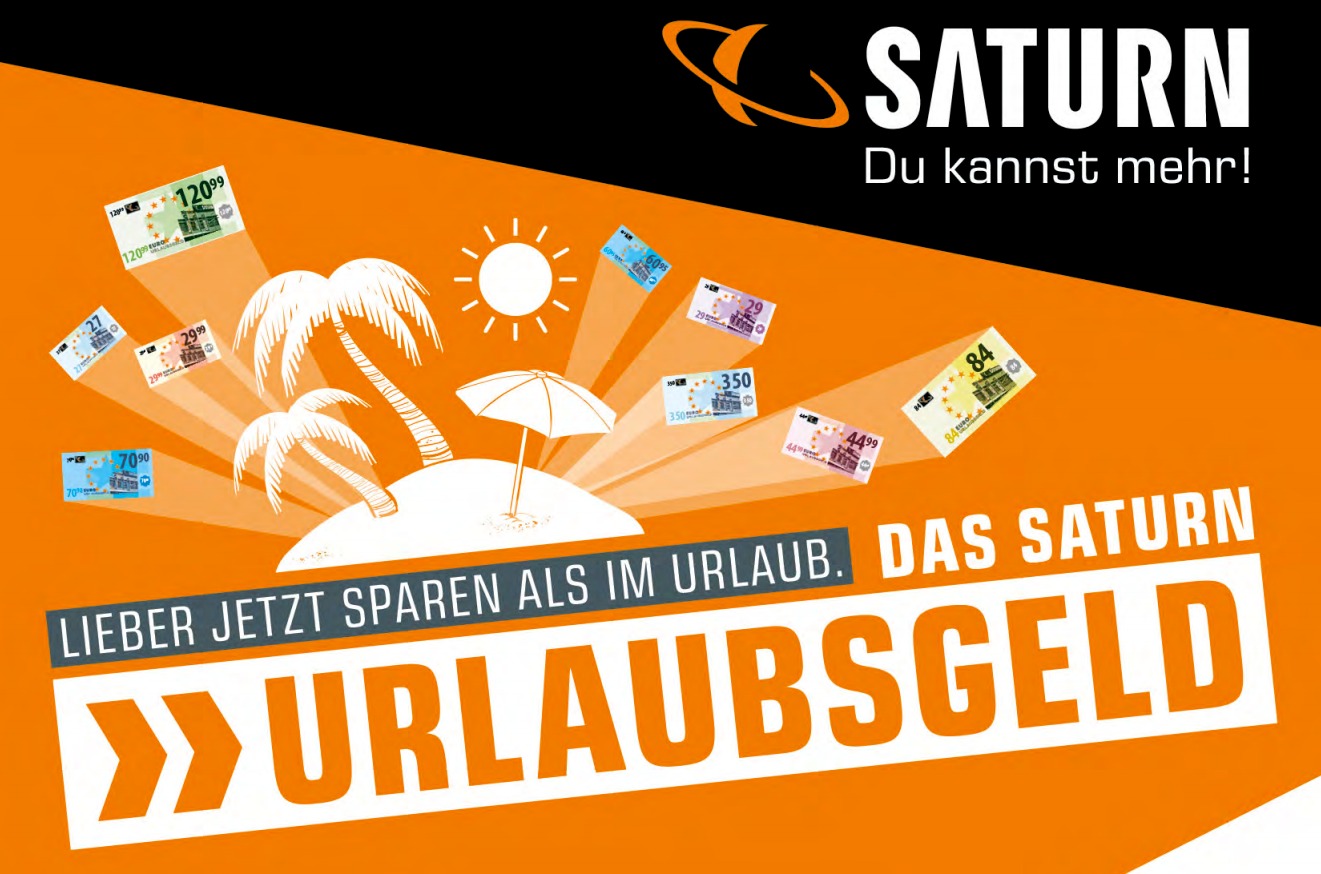 Saturn Urlaubsgeld