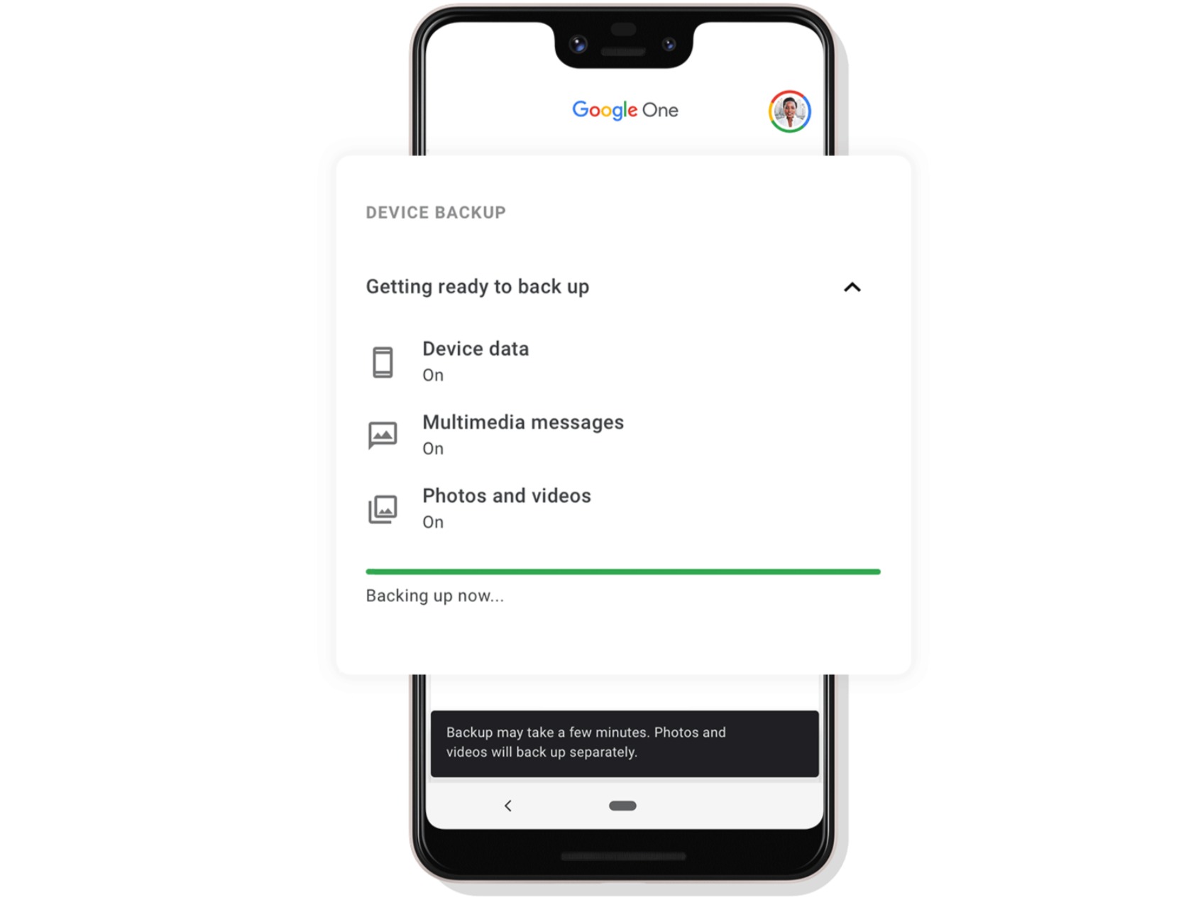 Google One Android Sicherung