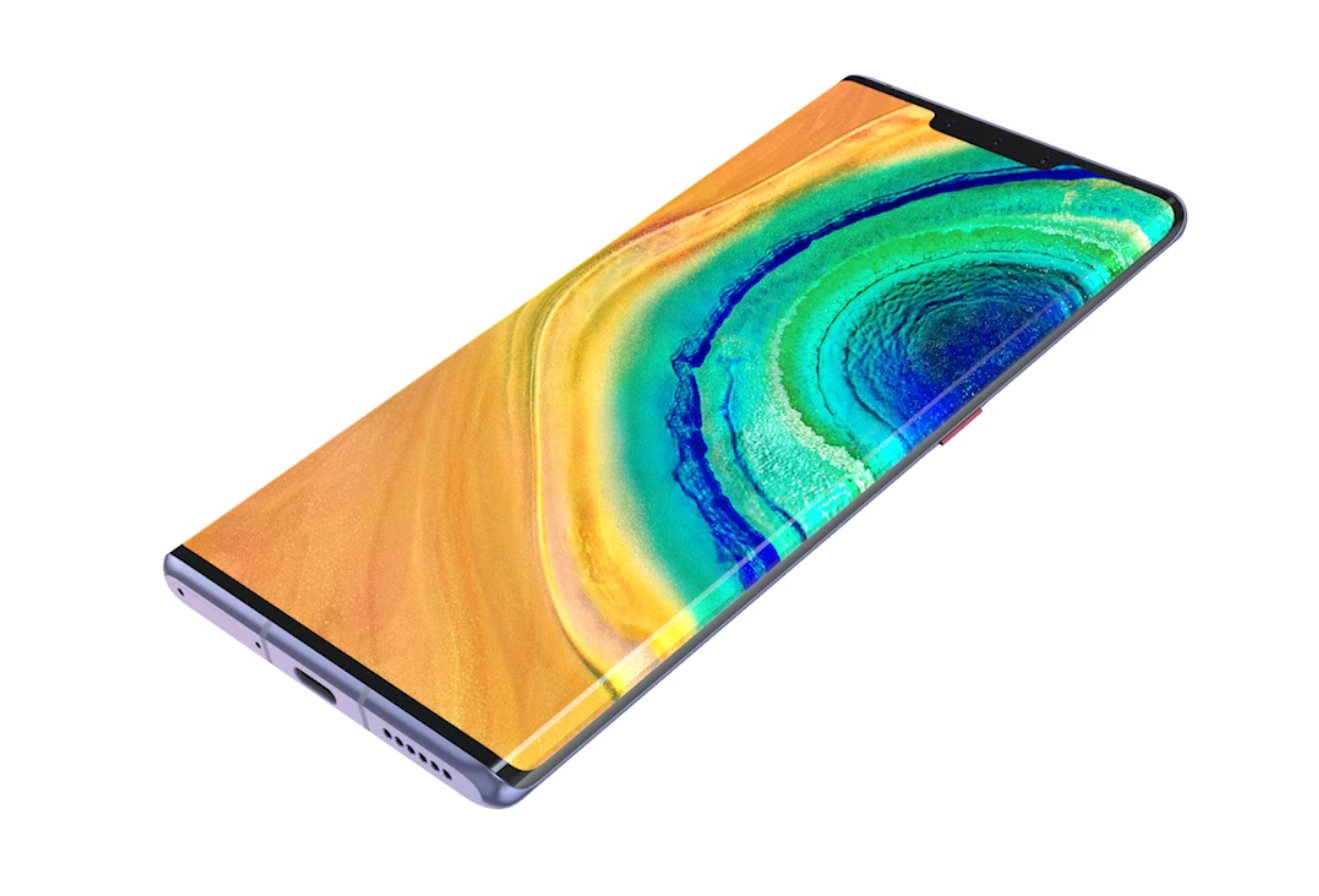 Huawei Mate 30 Pro grenzenloses Display Header