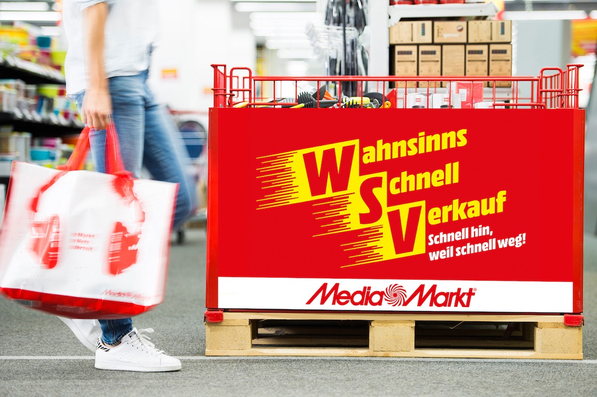 MediaMarkt Wahnsinns-Schnell-Verkauf