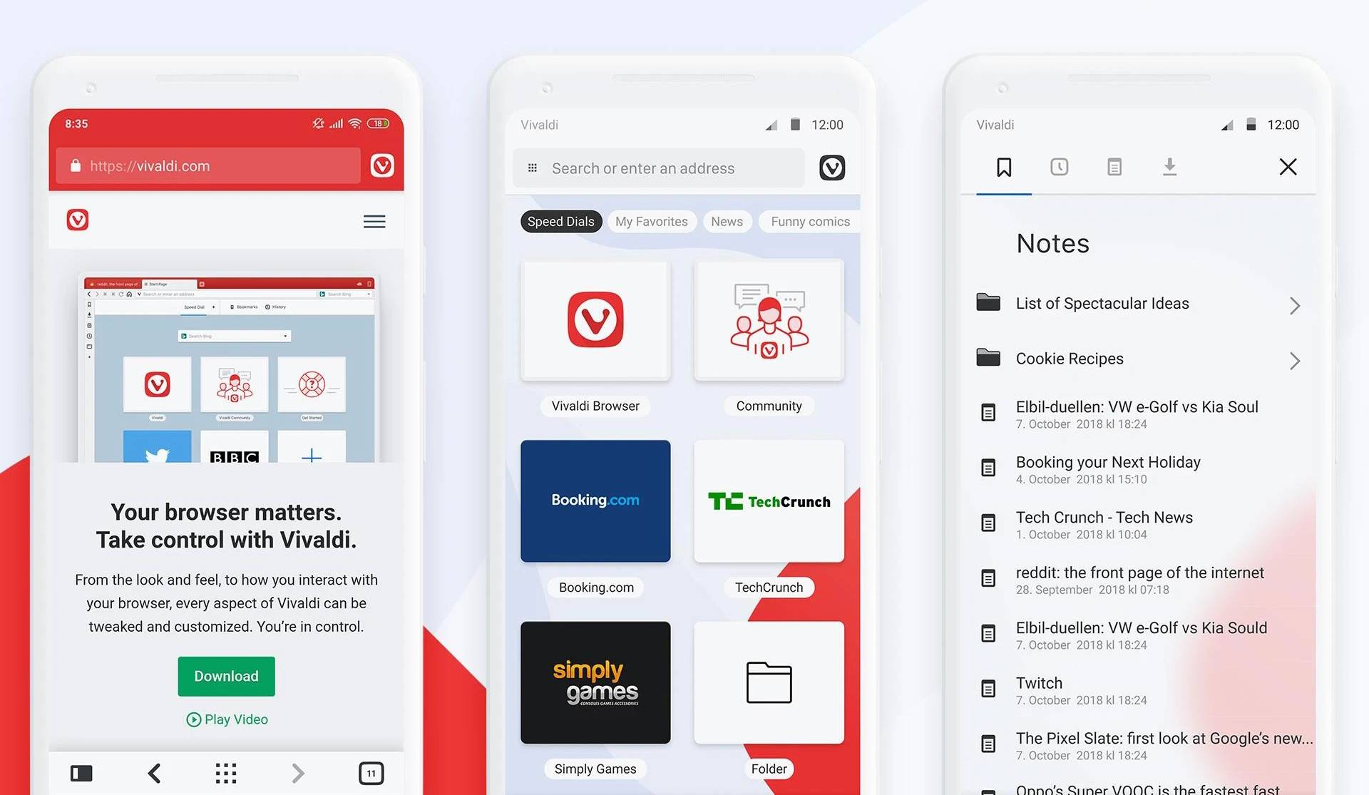 Vivaldi Android Beta