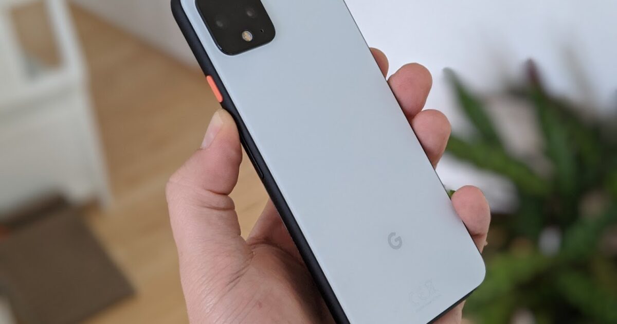 Google Pixel 4 Rückseite