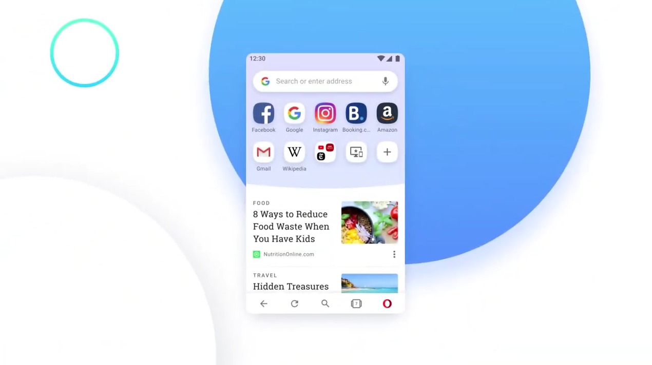 Opera Android Header