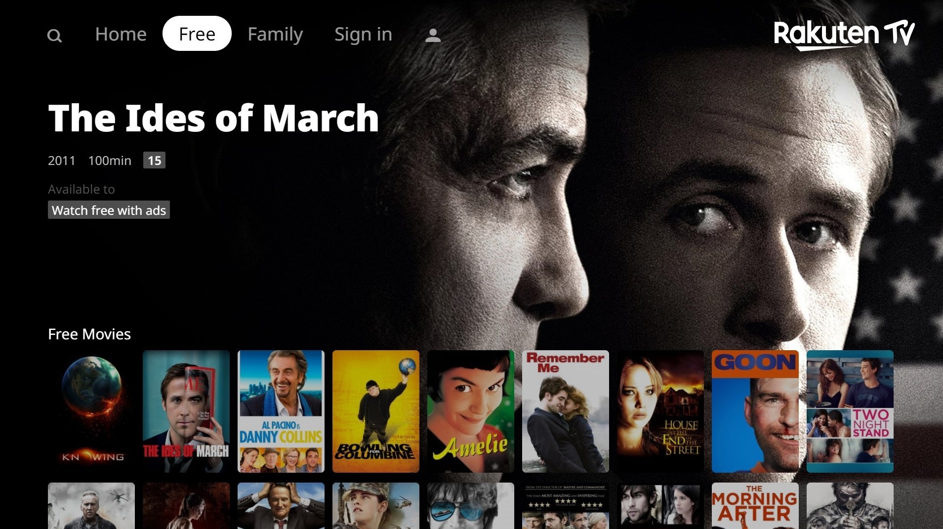 Rakuten TV Free Screenshot