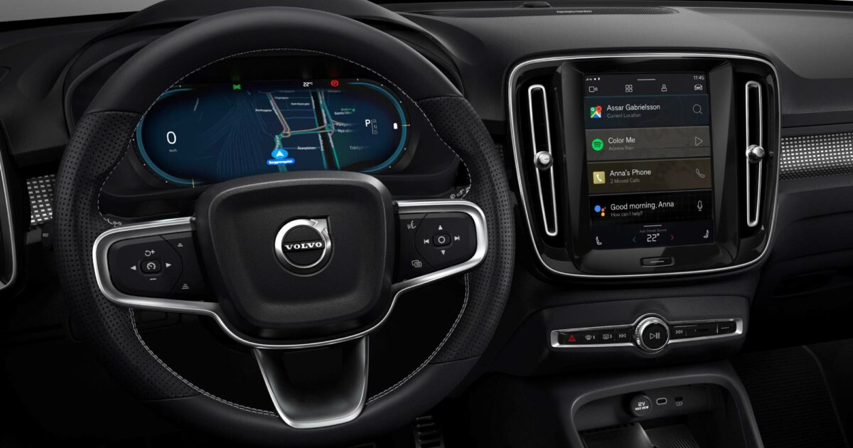Volvo XC40 Android Automotive
