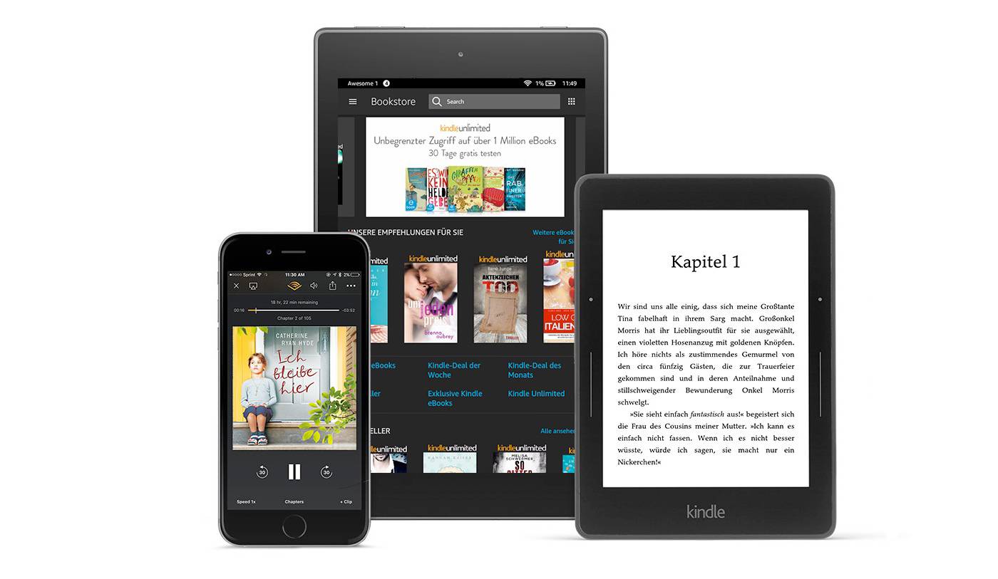 Amazon Kindle Unlimited Header