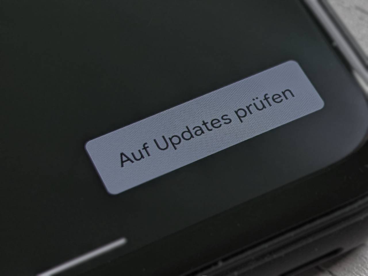 Auf Updates prüfen Header
