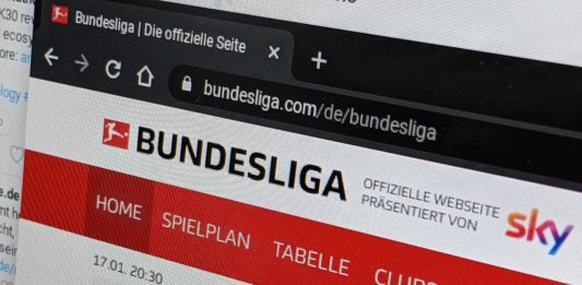 Bundesliga Homepage Header