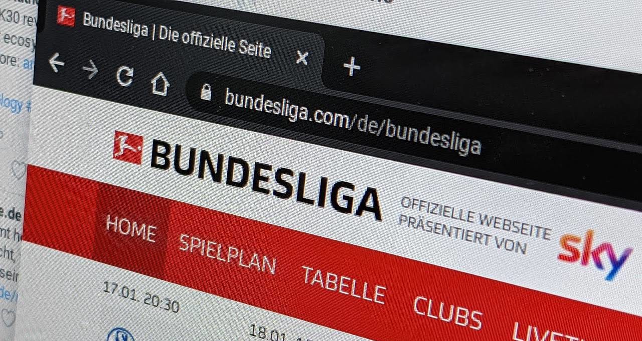 Bundesliga Homepage Header