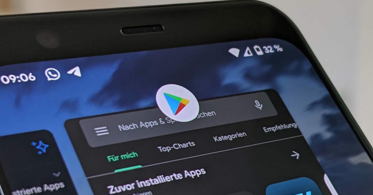 Google Play Store Header Titelbild