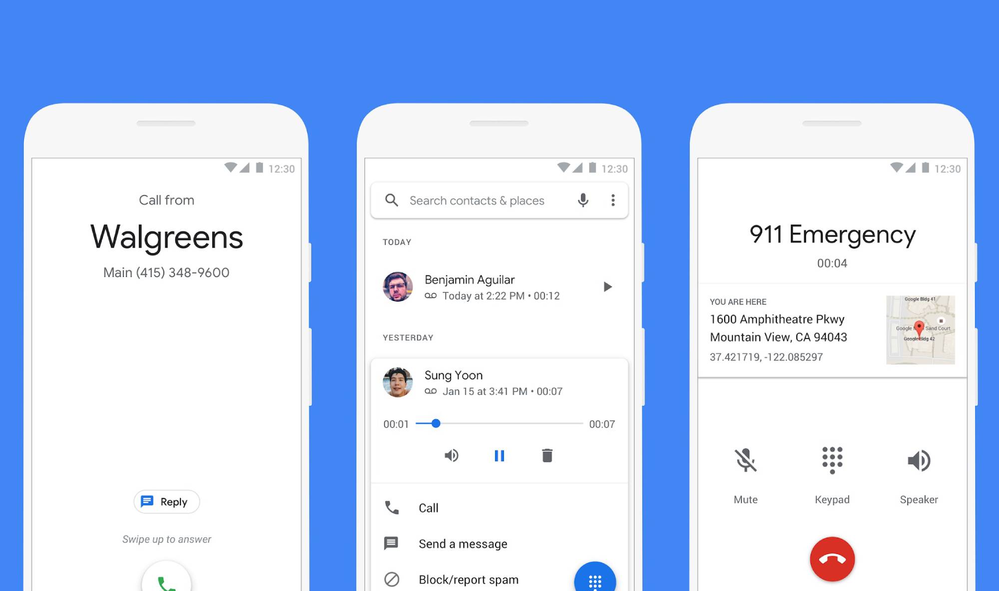 Google Telefon App
