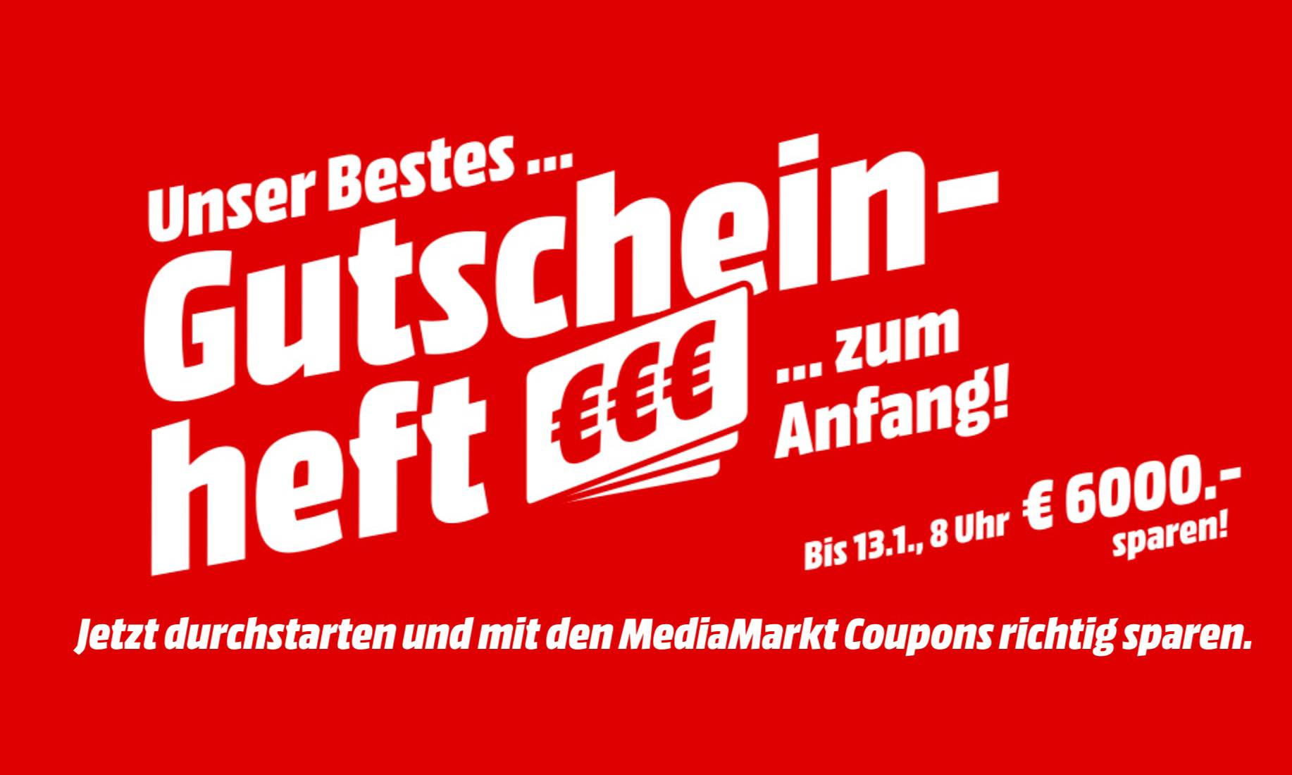 MediaMarkt Gutscheinheft: Große Rabatte und Geschenkgutscheine