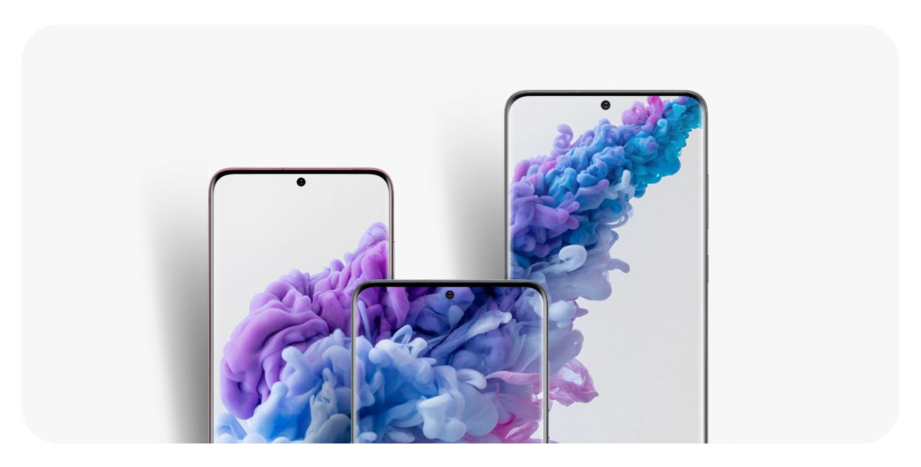Samsung Galaxy S20 Display Header