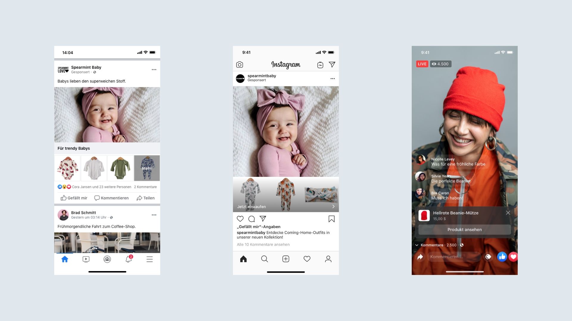 Facebook Shops Instagram Live Stream Header