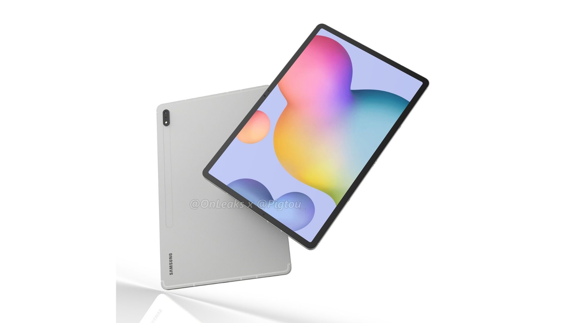 Samsung Galaxy Tab S7 Plus Render Leak Pigtou