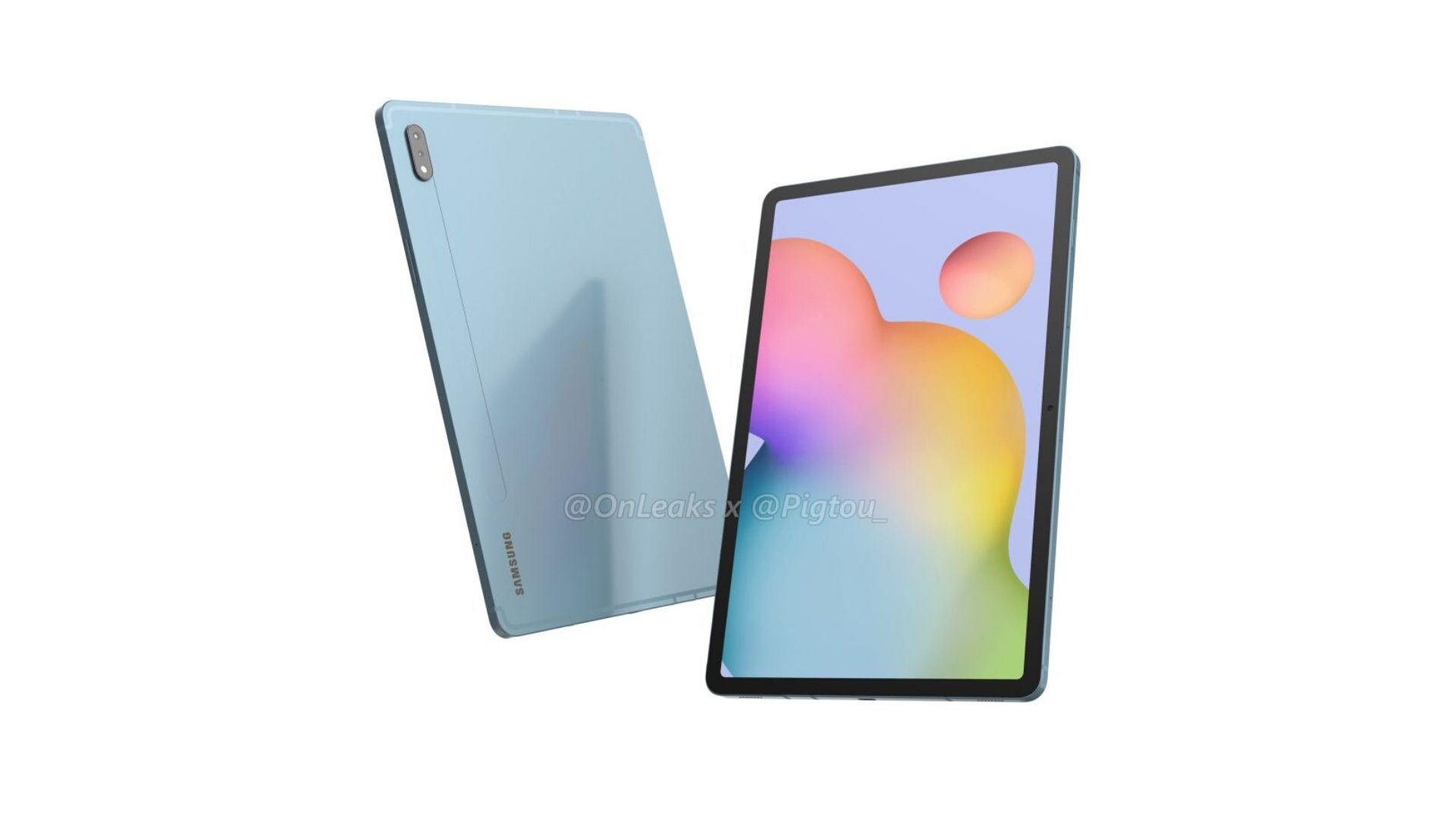 Samsung Galaxy Tab S7 Render Leak Onleaks Pigtou