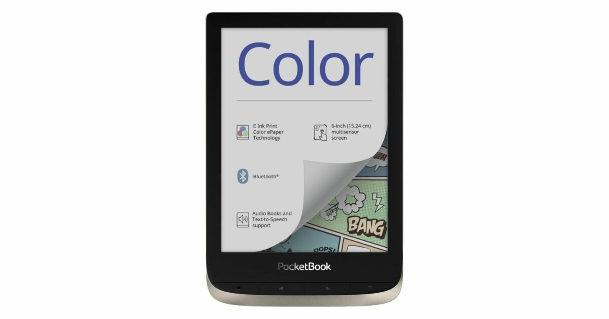 Pocketbook Color Kaleido Ereader Header