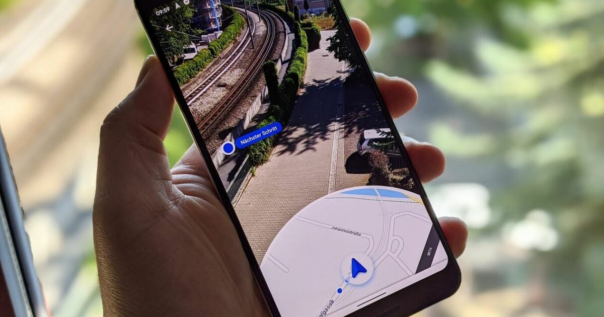 Google Maps Live View Head