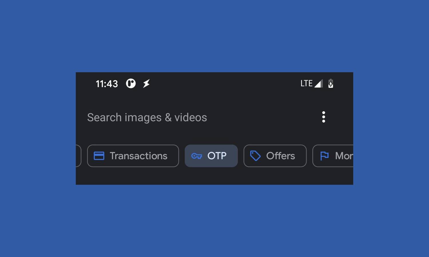 Google Messages Kategorien