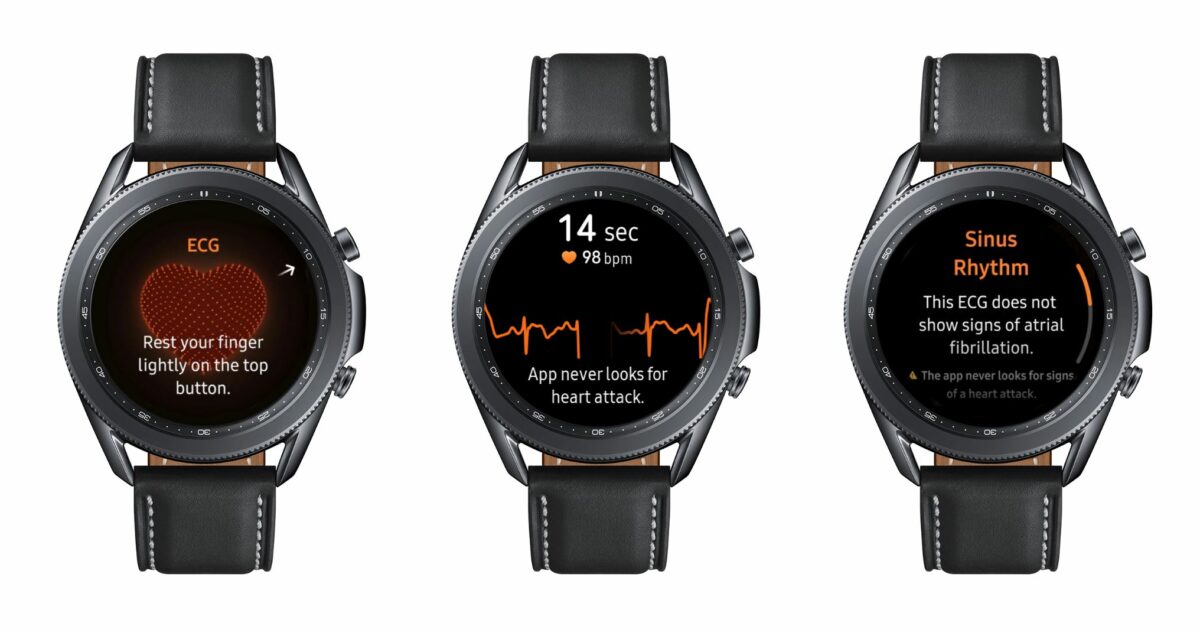 Samsung Galaxy Watch Ecg Ekg