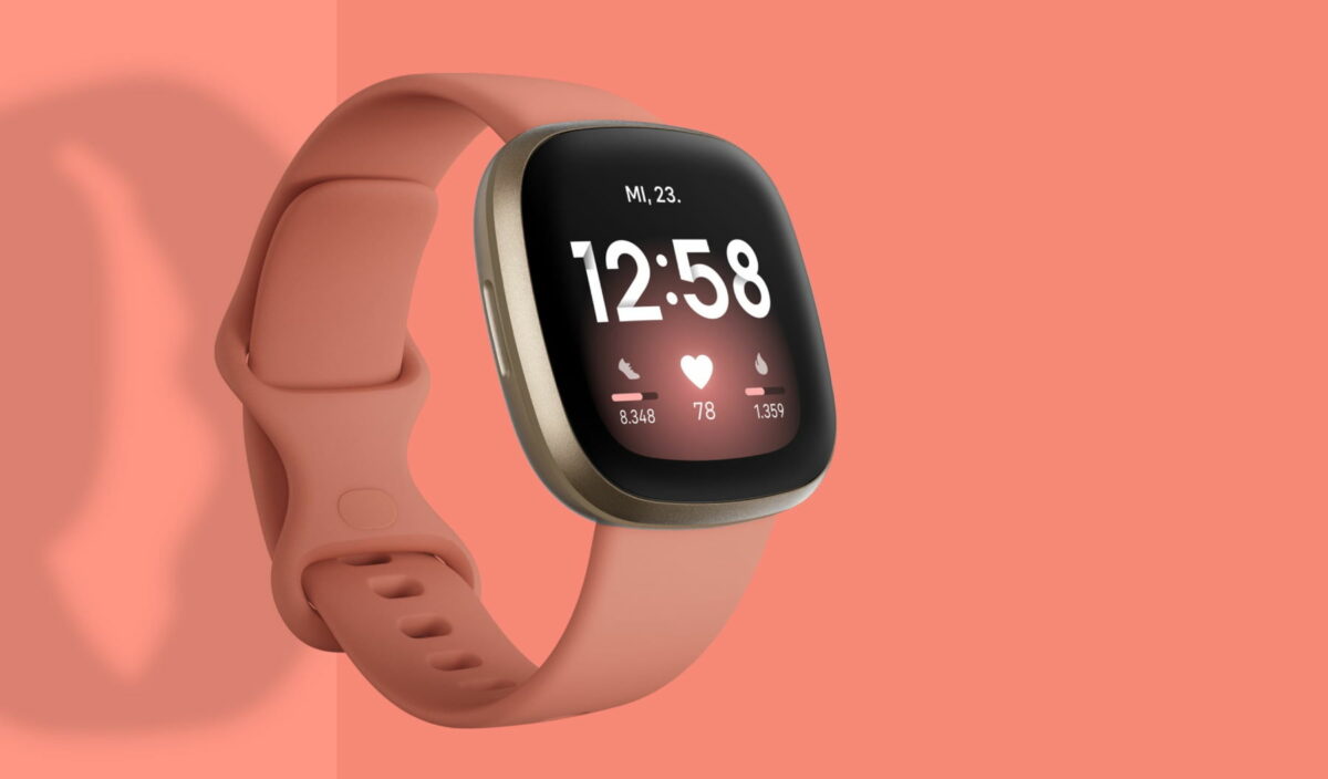 Fitbit Versa 3 Features Cover Orange