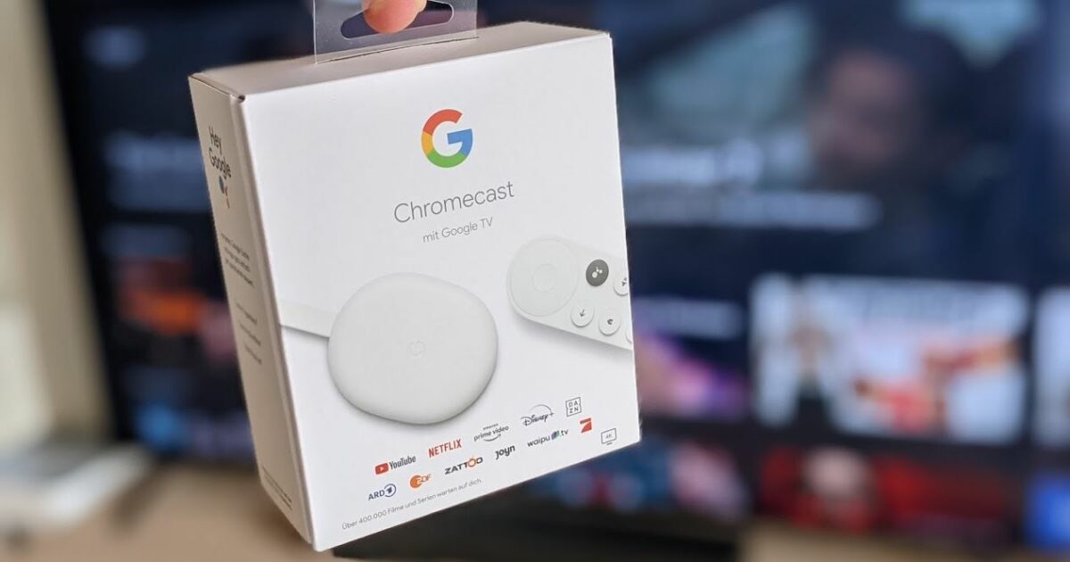 Google Chromecast 4 Google Tv