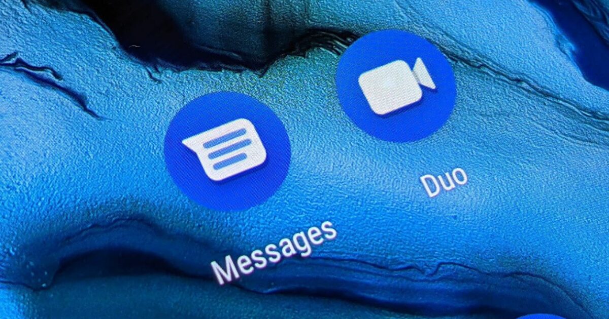 Google Messages Duo App Icons Head