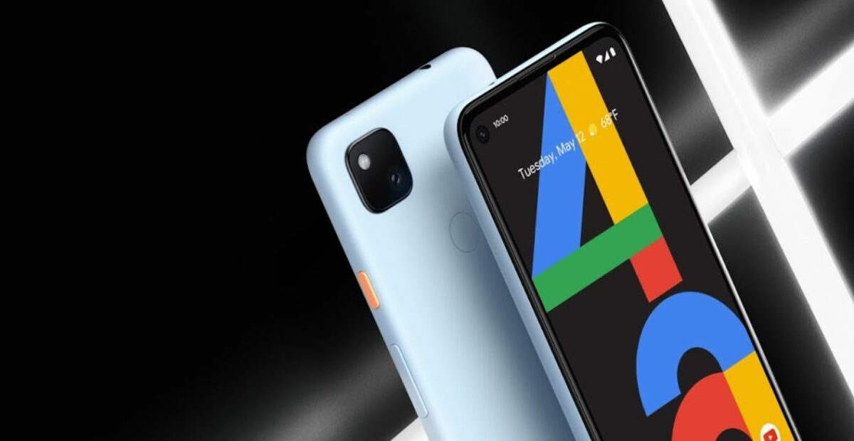 Google Pixel 4a Blau