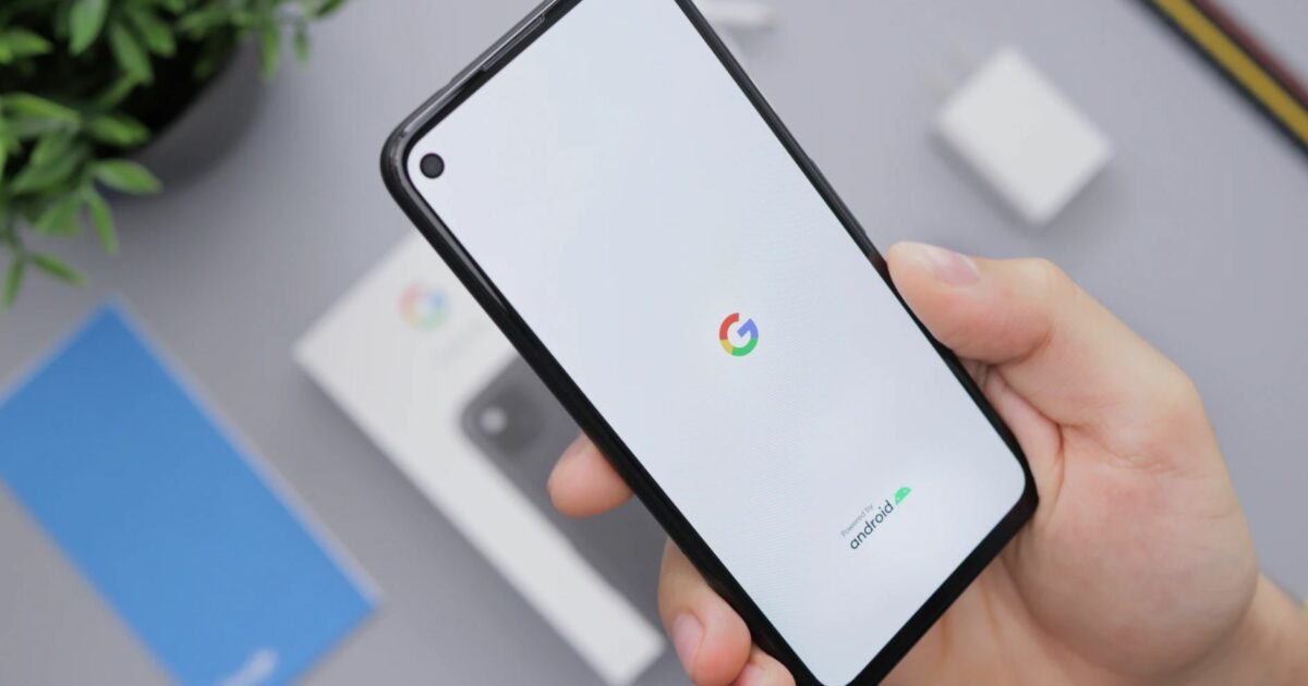 Google Pixel 4a Boot Android Head