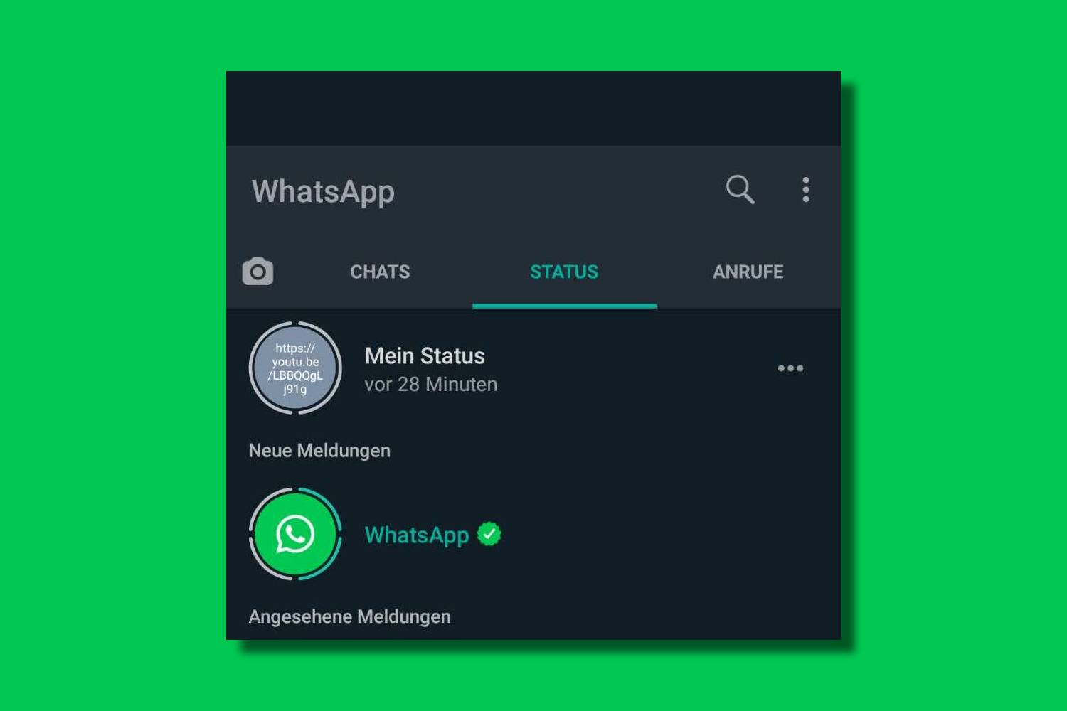 Hat mein status whatsapp gesehen wer WhatsApp Status