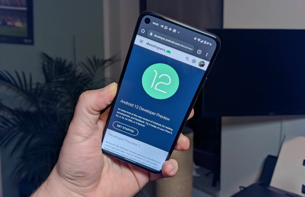 Android 12 Dev Preview