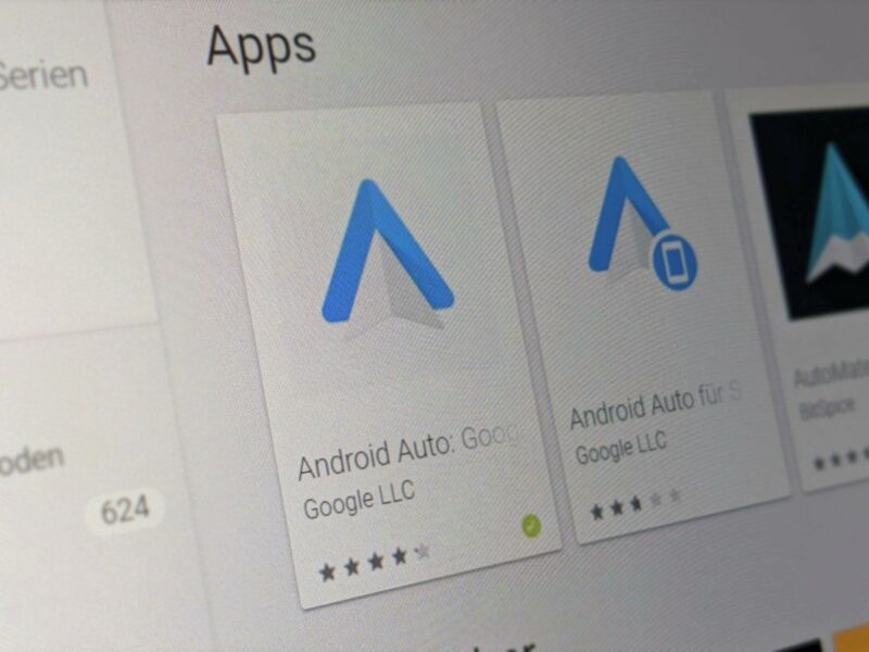 Android Auto Und Android Auto Telefonbildschirme Head