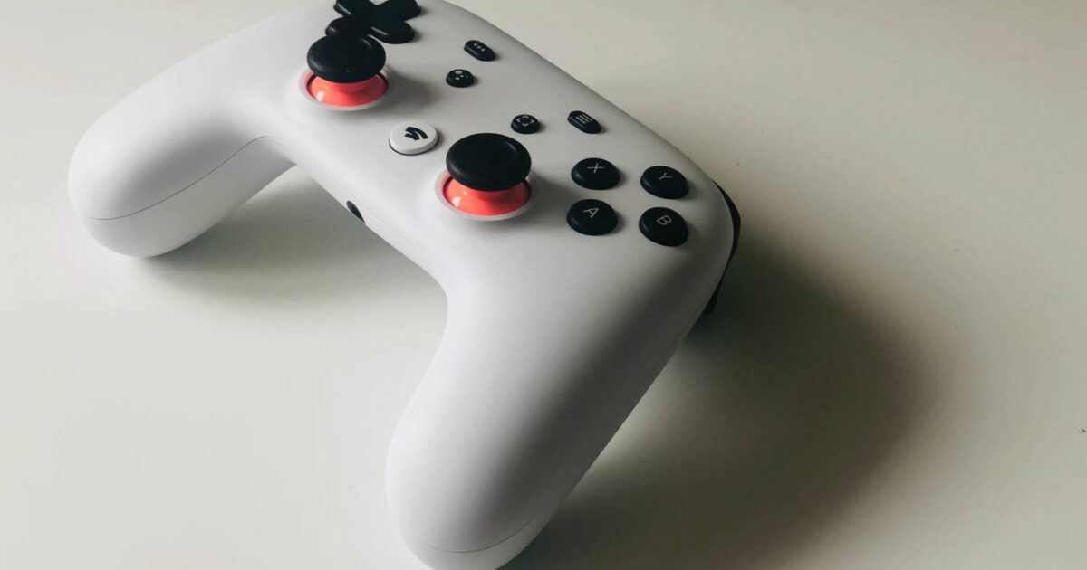 Stadia Controller Head