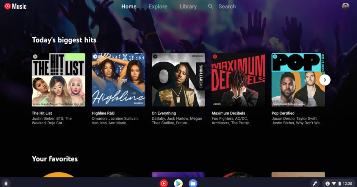 Youtube Music Chromebook Pwa