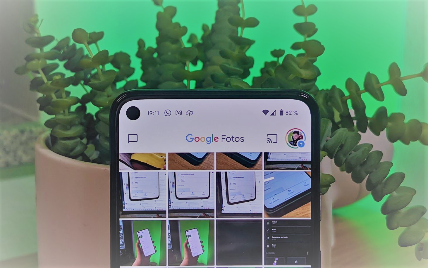 Google Fotos belegt viel Speicher, auch wenn es das nicht sollte eine Lösung?