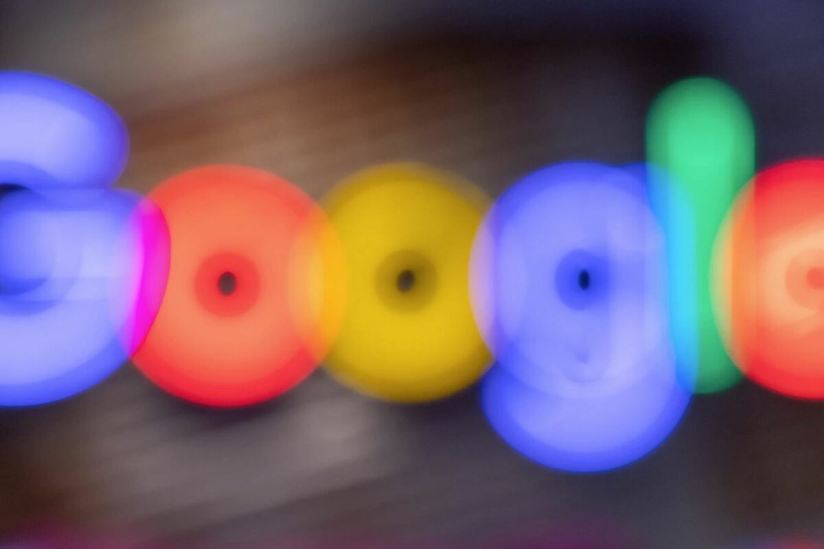 Google Logo Unscharf Head