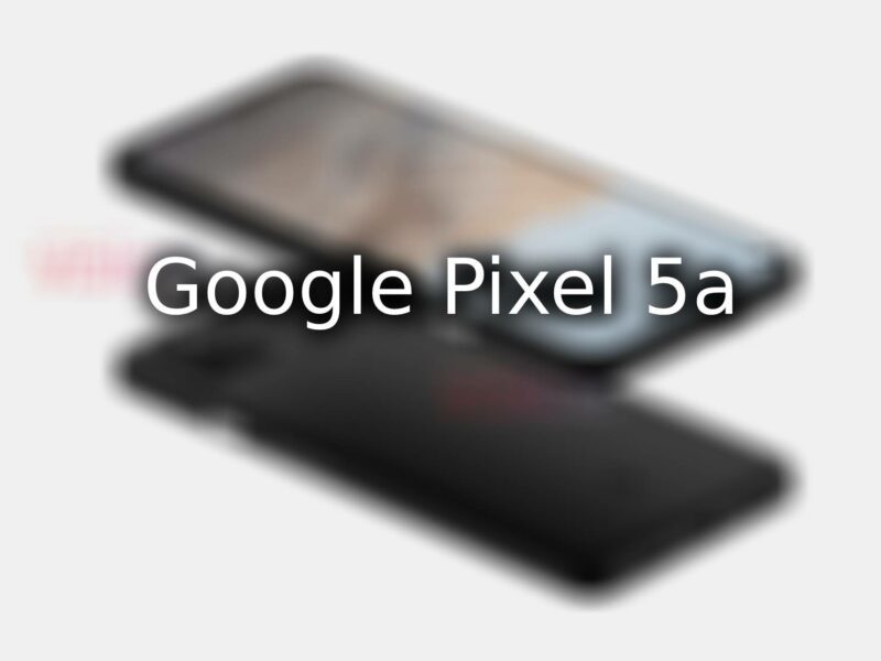 Google Pixel 5a Teaser Head