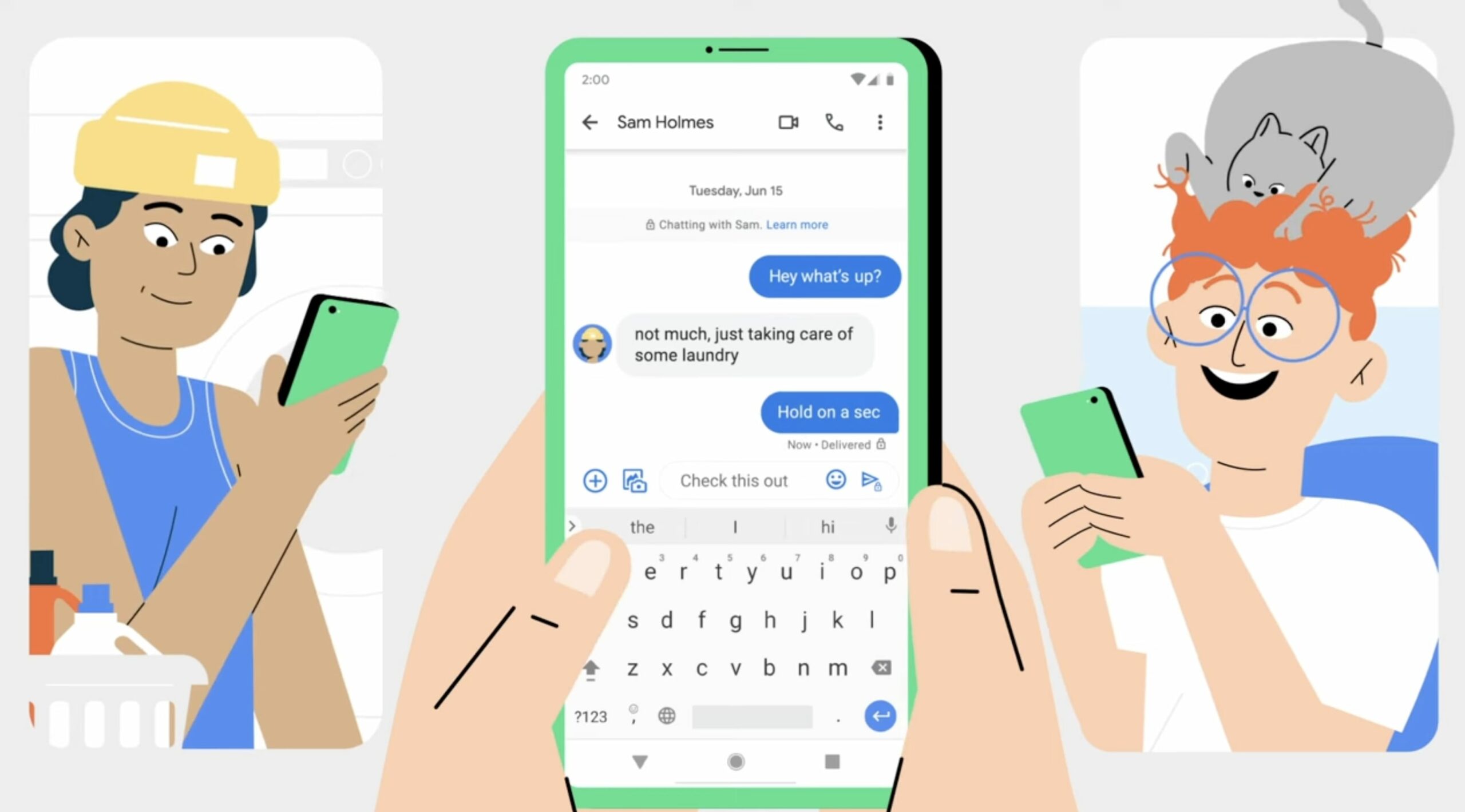 Google Messages Chatfunktion jetzt so sicher wie bei WhatsApp